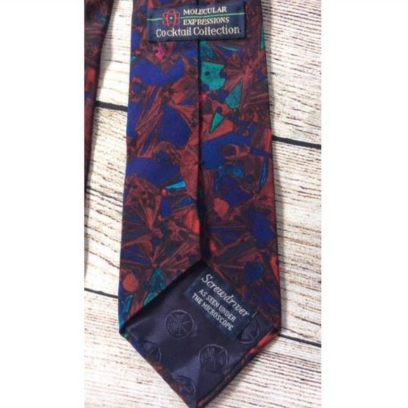 Molecular Expressions Under the Microscope Cocktail Collection Tie SCREWDRIVER - Picture 4 of 4